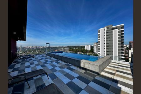 Apartamento à venda com 35m², 1 quarto e sem vagaPiscina