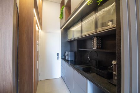 Studio à venda com 30m², 1 quarto e sem vagaCozinha