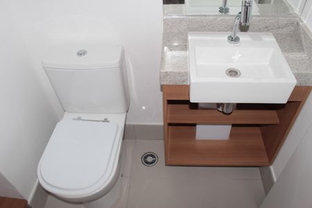 Apartamento à venda com 55m², 1 quarto e 1 vagaBanheiro Social