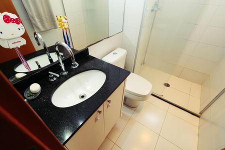 Apartamento à venda com 115m², 3 quartos e 2 vagas Apartamento à venda com 115m², 3 quartos e 2 vagasBanheiro da Suíte