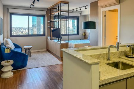 Studio à venda com 44m², 1 quarto e 1 vaga Studio à venda com 44m², 1 quarto e 1 vagaCozinha