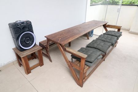 Apartamento para alugar com 135m², 2 quartos e 1 vagaÁrea gourmet