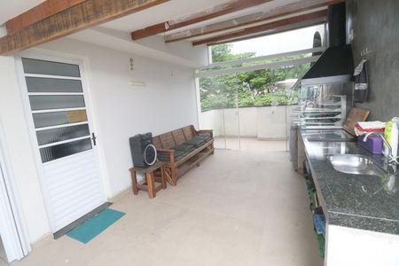 Apartamento para alugar com 135m², 2 quartos e 1 vagaÁrea gourmet