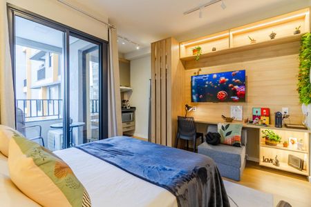 Studio à venda com 25m², 1 quarto e sem vagaStudio