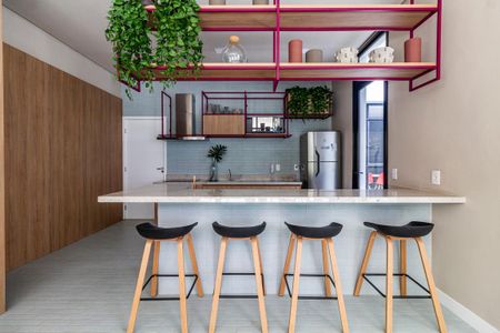 Studio à venda com 25m², 1 quarto e sem vagaÁrea comum - Espaço Gourmet