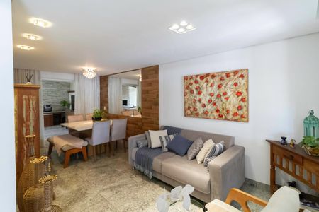 Casa de condomínio à venda com 125m², 4 quartos e 2 vagasSala