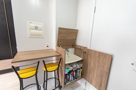 Studio para alugar com 28m², 1 quarto e sem vagaCozinha