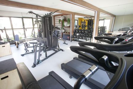 Apartamento à venda com 43m², 2 quartos e 1 vaga Apartamento à venda com 43m², 2 quartos e 1 vagaÁrea comum - Academia