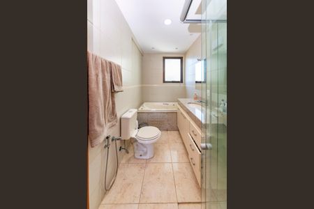 Apartamento à venda com 119m², 3 quartos e 2 vagasBanheiro da Suíte