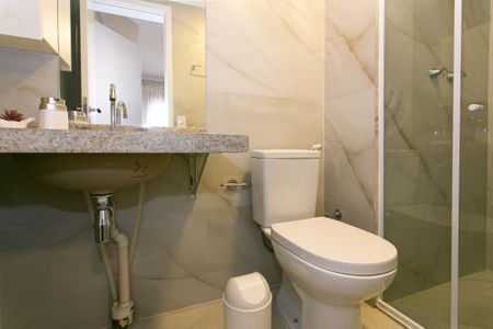 Apartamento à venda com 104m², 3 quartos e 2 vagasBanheiro da Suíte 2