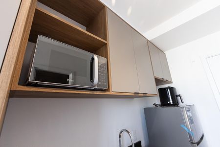 Studio para alugar com 20m², 1 quarto e sem vaga Studio para alugar com 20m², 1 quarto e sem vagaCozinha