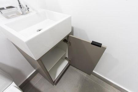 Studio para alugar com 20m², 1 quarto e sem vaga Studio para alugar com 20m², 1 quarto e sem vagaBanheiro