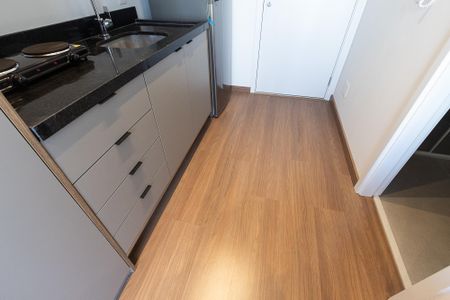 Studio para alugar com 20m², 1 quarto e sem vaga Studio para alugar com 20m², 1 quarto e sem vagaCozinha