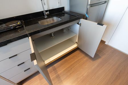 Studio para alugar com 20m², 1 quarto e sem vaga Studio para alugar com 20m², 1 quarto e sem vagaCozinha