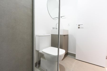 Studio para alugar com 20m², 1 quarto e sem vaga Studio para alugar com 20m², 1 quarto e sem vagaBanheiro