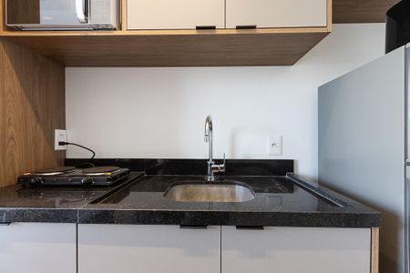 Studio para alugar com 20m², 1 quarto e sem vaga Studio para alugar com 20m², 1 quarto e sem vagaCozinha