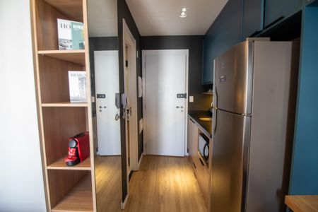 Studio para alugar com 25m², 1 quarto e sem vagaCozinha