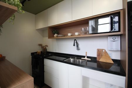 Apartamento à venda com 60m², 2 quartos e 1 vagaCozinha