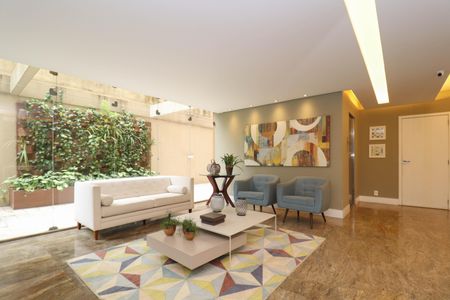 Apartamento à venda com 110m², 3 quartos e 1 vaga Apartamento à venda com 110m², 3 quartos e 1 vagaHall social