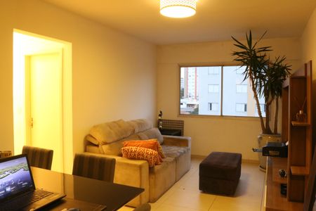 Sala de apartamento à venda com 3 quartos, 81m² em Vila Hamburguesa, São Paulo