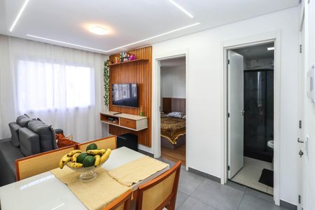 Sala de apartamento para alugar com 2 quartos, 37m² em Sacoma, São Paulo