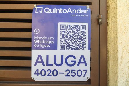 Apartamento para alugar com 40m², 2 quartos e sem vagaFachada - Placa