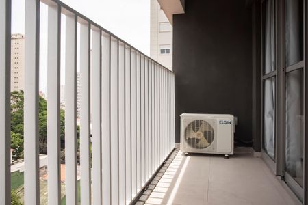 Studio para alugar com 30m², 1 quarto e sem vagaVaranda
