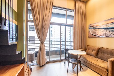 Studio para alugar com 31m², 1 quarto e sem vagaSala