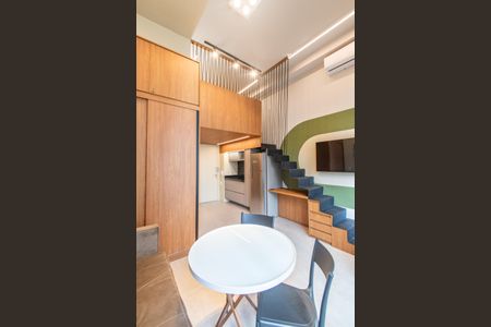 Studio para alugar com 31m², 1 quarto e sem vagaSala