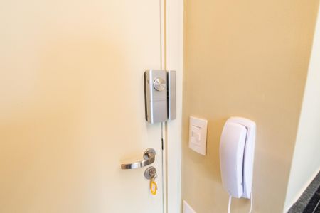 Studio para alugar com 31m², 1 quarto e sem vagaFechadura eletrônica