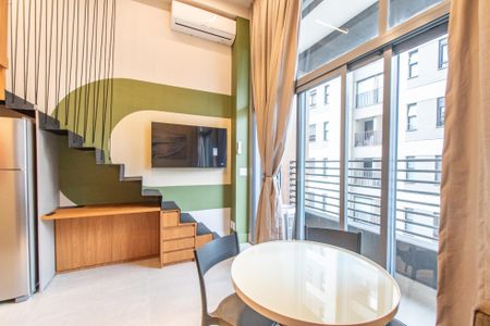 Studio para alugar com 31m², 1 quarto e sem vagaSala