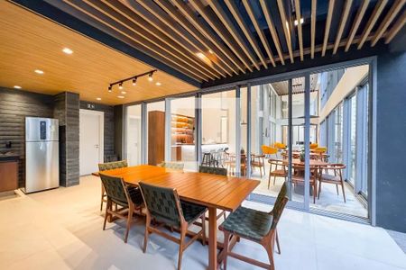 Studio para alugar com 31m², 1 quarto e sem vagaEspaço gourmet