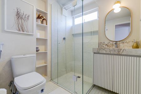 Apartamento à venda com 63m², 2 quartos e sem vagaBanheiro Social