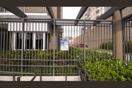 Apartamento para alugar com 39m², 2 quartos e 1 vagaFachada e placa