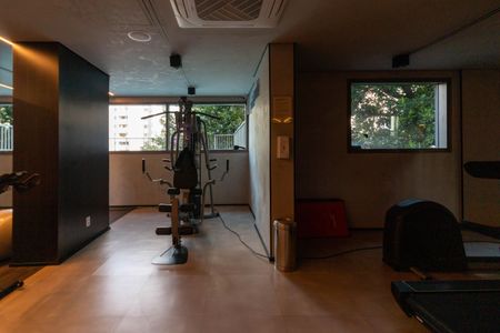 Studio para alugar com 28m², 1 quarto e sem vagaÁrea comum - Academia