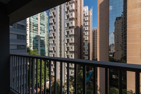 Studio para alugar com 28m², 1 quarto e sem vagaSacada