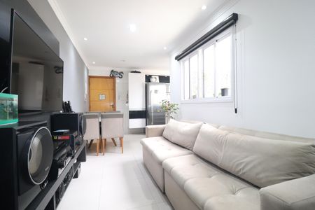 Sala de apartamento à venda com 2 quartos, 100m² em Jardim Ana Maria, Santo André