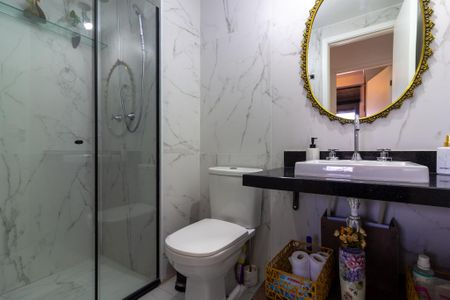 Apartamento para alugar com 64m², 2 quartos e 1 vaga Apartamento para alugar com 64m², 2 quartos e 1 vagaBanheiro Social