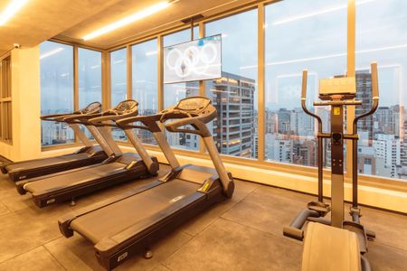 Studio à venda com 27m², 1 quarto e sem vagaÁrea comum - Academia