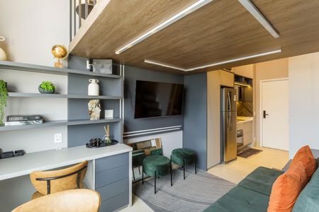 Studio à venda com 27m², 1 quarto e sem vagaStudio