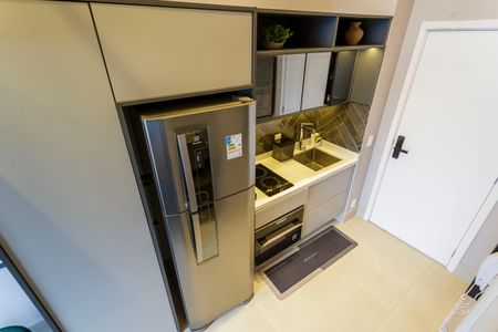 Studio à venda com 27m², 1 quarto e sem vagaCozinha