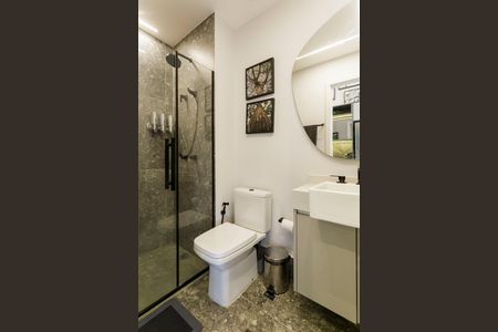 Studio à venda com 27m², 1 quarto e sem vagaBanheiro