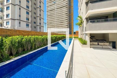 Studio para alugar com 27m², 1 quarto e sem vagaPiscina