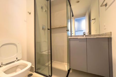 Studio para alugar com 27m², 1 quarto e sem vagaBanheiro