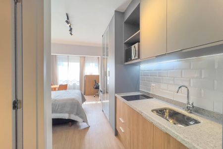 Studio para alugar com 27m², 1 quarto e sem vagaCozinha