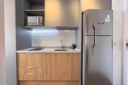 Studio para alugar com 27m², 1 quarto e sem vagaCozinha