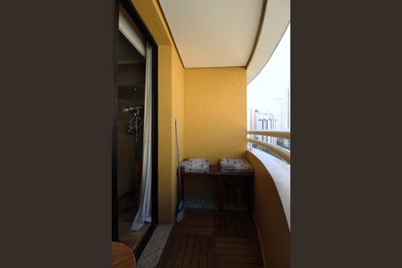 Studio à venda com 35m², 1 quarto e 1 vagaVaranda