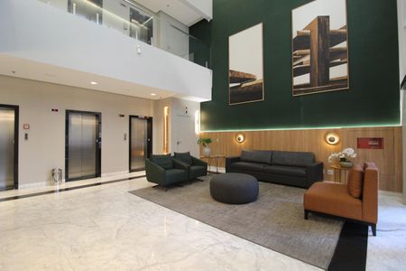 Studio à venda com 35m², 1 quarto e 1 vagaHall Social