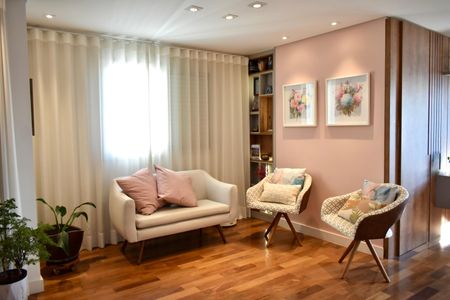 Apartamento para alugar com 120m², 3 quartos e 2 vagasSala