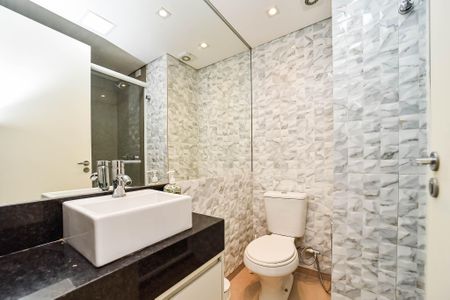 Apartamento para alugar com 90m², 2 quartos e 1 vagaBanheiro Social